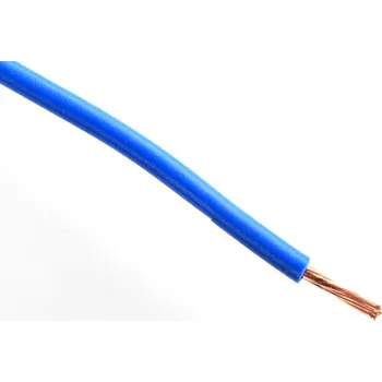 elektrický kabel Vodič CYA 4 sv. modrá, H07V-K