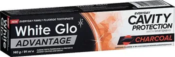 Zubní pasta White Glo Charcoal bělicí zubní pasta 140 g