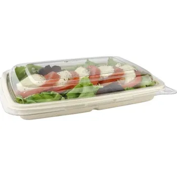 Jednorázové nádobí Víčko na BIO misku 950 a 600ml (cena za 75ks)