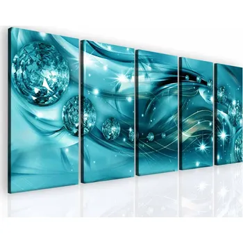 Obraz Malvis ® Luxusní obraz Ledový hvězdný prach Velikost: 100x40 cm