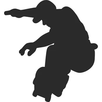 Samolepicí dekorace na vozidlo SI0110025F - skateboard1 - 160 x 147 mm doleva