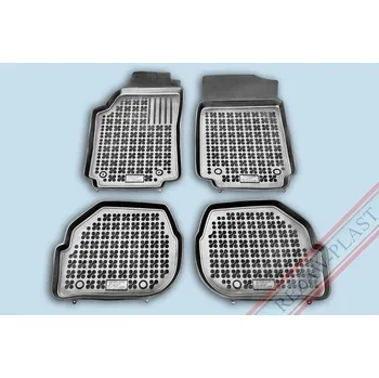 Autodoplněk Rezaw Plast Gumové koberce Audi A6 Avant / Station Wagon 1994-1997 se zvýšeným okrajem