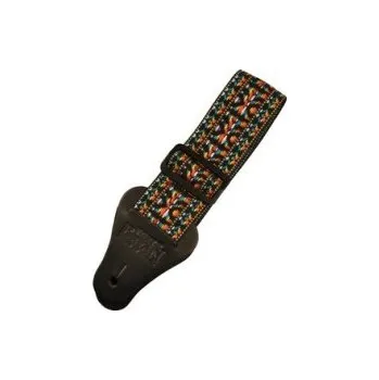 Kytarový popruh Kytarový řemen bohatě prošívaný BRYAN 25004046