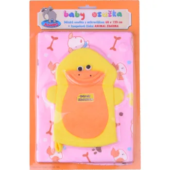 Dětská Baby osuška žabka + žínka