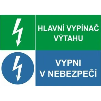 Hlavní vypínač Vypni v nebezpečí