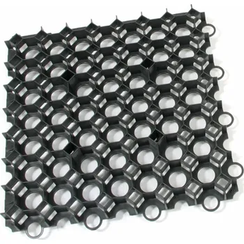 Venkovní dlažba FLOMA Stella Green 50 x 50 x 4 cm 1 ks černá