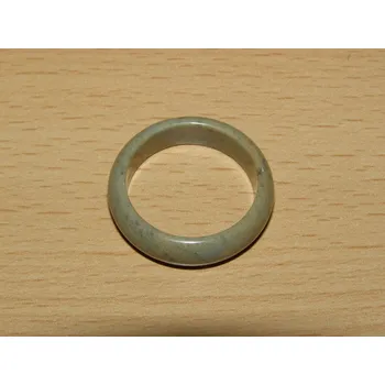 Drahý kámen Jaspis brekcie - Prstýnek - průměr 19 mm - kp77