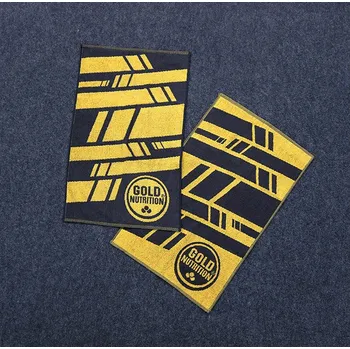 Ručník GoldNutrition Sportovní ručník 100 x 50 cm žlutý