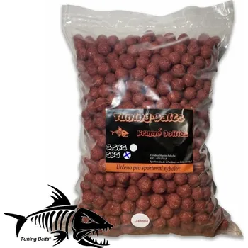 Boilies TUNING-BAITS Tuning Baits krmné boilies Jahoda 20 mm balení: 2,5 kg