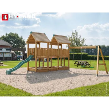 Dětské hřiště Playground System DĚTSKÉ HŘIŠTĚ sestava Hy-land P4S