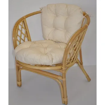 Podsedák Axin Trading s.r.o. Polstr na křeslo Bahama béžový melír