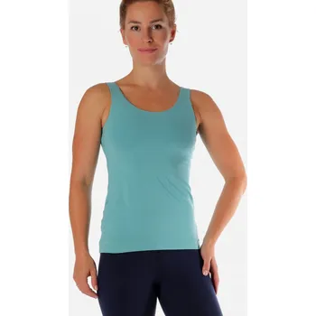 Tílko s integrovanou podprsenkou Kashvi Turquoise - XS