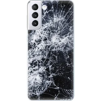 Pouzdro na mobilní telefon Odolné silikonové pouzdro iSaprio - Cracked - Samsung Galaxy S21+