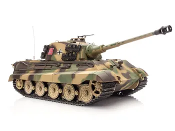 RC model tanku Heng Long German King Tiger 1:16 zelený