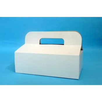 Jednorázové nádobí Dortová krabice 23x16