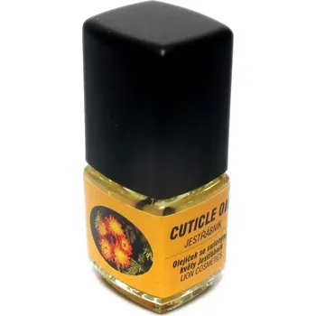 LION COSMETICS Olej na nehty se sušenými květy - JESTŘÁBNÍK (1+1 zdarma)