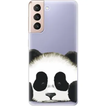 Pouzdro na mobilní telefon Odolné silikonové pouzdro iSaprio - Sad Panda - Samsung Galaxy S21