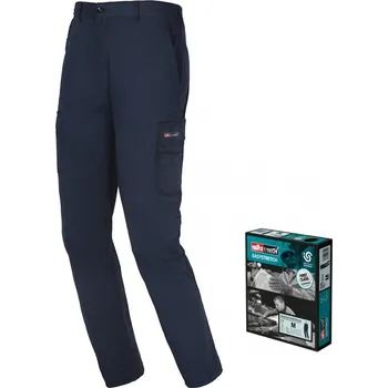 Pánské kalhoty Easy Stretch kalhoty pas 8038B modré - v.XXXL