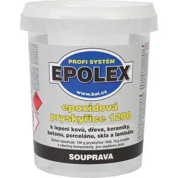 Tmel Epolex 1200 souprava epoxidové pryskyřice 100 g
