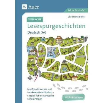 Německý jazyk Einfache Lesespurgeschichten Deutsch 5-6 - Bößel, Christiane