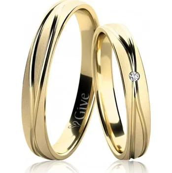 Prsten Luxur Snubní prsteny Becca G 3 WN 1