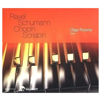 DVD film Ravel, Schumann, Chopin, Scribin. Olga Rusina CD - Woźniak Marcel