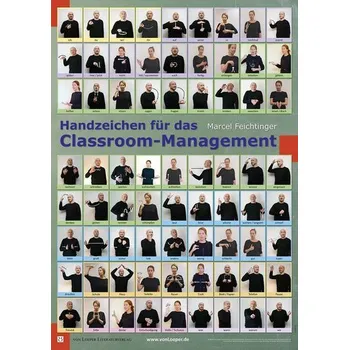 Handzeichen für das Classroom-Management (Posterset) - Feichtinger, Marcel