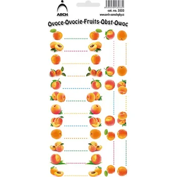 Speciální papír ARCH Samolepící etikety meruňky
