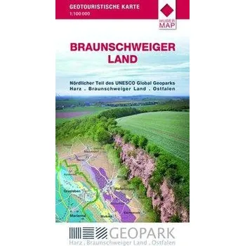 Braunschweiger Land. Geotouristische Karte Maßstab 1:100 000
