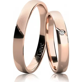 Prsten Luxur Snubní prsteny Edith G 3 DA 1