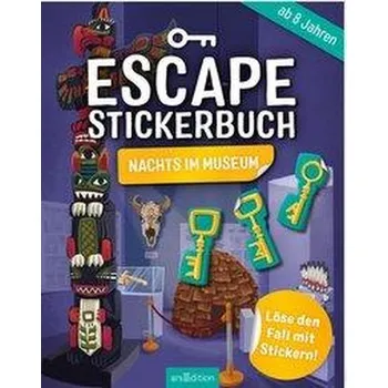 První čtění Escape-Stickerbuch Nachts im Museum - Kiefer, Philip