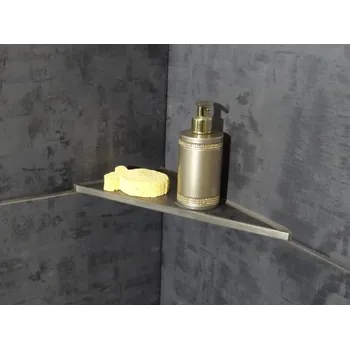 Profinox Sprchová police A, trojúhelníková, obkladová, 300x170 mm, 6 mm