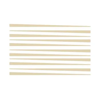 Samolepící dekorace FUGU Samolepky na zeď- Kreativní párátka Barva: béžová 082, Rozměr: 28x1 cm