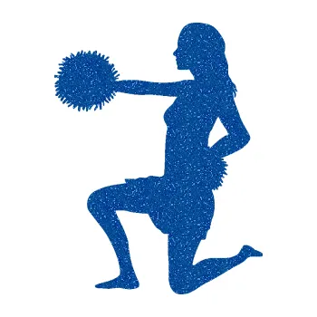 Samolepicí dekorace na vozidlo Roztleskávačka 002 levá (88 - Ultra Metalic modrá) SAMOLEPKA NA AUTO, NÁLEPKA, FÓLIE, POLEP, TUNING, VLASTNÍ TEXT, TISK, AUTOSAMOLEPKY.cz, POLEPY, OBRÁZEK, LOGO, 3D STICKERS