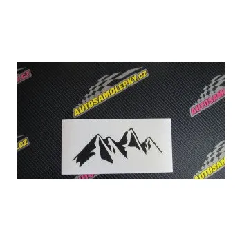 Samolepící dekorace SAMOLEPKA Krajina hory 015 levá (10 - červená) NA AUTO, NÁLEPKA, FÓLIE, POLEP, TUNING, VLASTNÍ TEXT, TISK, AUTOSAMOLEPKY.cz, POLEPY, OBRÁZEK, LOGO, SAMOLEPKY