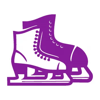 Polep vozidla Brusle 001 pravá (14 - fialová) SAMOLEPKA NA AUTO, NÁLEPKA, FÓLIE, POLEP, TUNING, VLASTNÍ TEXT, TISK, AUTOSAMOLEPKY.cz, POLEPY, OBRÁZEK, LOGO, 3D STICKERS