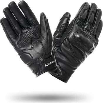 Moto rukavice Kožené moto rukavice ADRENALINE SCRAMBLER 2.0 černé