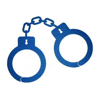 Samolepící dekorace SAMOLEPKA Pouta 001 pravá (65 - škrábaný kov modrý) NA AUTO, NÁLEPKA, FÓLIE, POLEP, TUNING, VLASTNÍ TEXT, TISK, AUTOSAMOLEPKY.cz, POLEPY, OBRÁZEK, LOGO, SAMOLEPKY