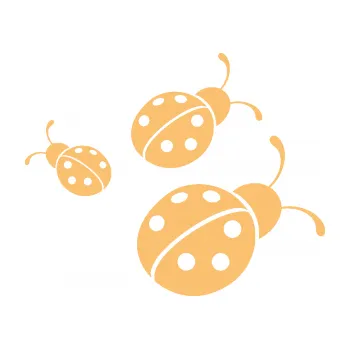 Samolepící dekorace Berušky 001 pravá (08 - béžová) SAMOLEPKA NA AUTO, NÁLEPKA, FÓLIE, POLEP, TUNING, VLASTNÍ TEXT, TISK, AUTOSAMOLEPKY.cz, POLEPY, OBRÁZEK, LOGO, 3D STICKERS