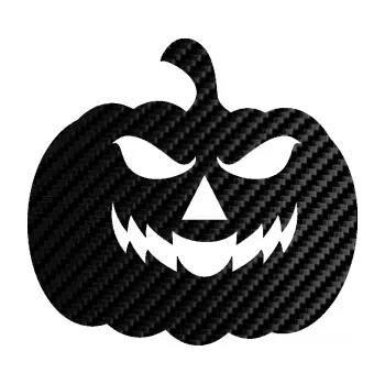 Samolepící dekorace SAMOLEPKA Halloween 018 pravá dýně (50 - 3D karbon černý) NA AUTO, NÁLEPKA, FÓLIE, POLEP, TUNING, VLASTNÍ TEXT, TISK, AUTOSAMOLEPKY.cz, POLEPY, OBRÁZEK, LOGO, SAMOLEPKY