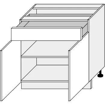 Kuchyňská skříňka Kuchyňská skříňka Ferrum D1SE/80