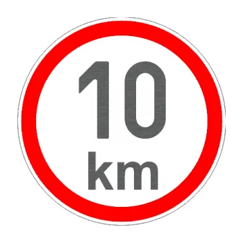 samolepka Samolepka na auto Maximální rychlost 10km - nejvyšší konstrukční rychlost (62 - škrábaný titan) NÁLEPKA, FÓLIE, POLEPY, TUNING, VLASTNÍ TEXT, TISK, AUTOSAMOLEPKY.cz, SAMOLEPKY, OBRÁZEK, LOGO, VÝROBA, PRODEJ