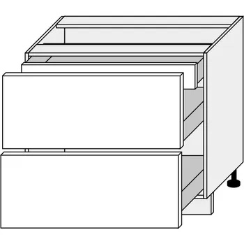 Kuchyňská skříňka Kuchyňská skříňka Titanium D2A/90/1A HETTICH