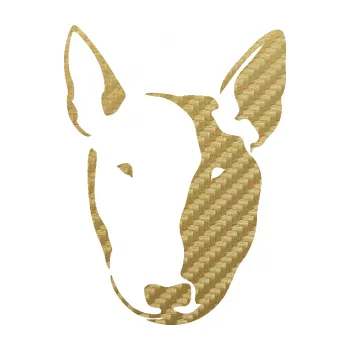 Polep vozidla Pes 145 pravá anglický teriér (59 - 3D karbon zlatý) SAMOLEPKA NA AUTO, NÁLEPKA, FÓLIE, POLEP, TUNING, VLASTNÍ TEXT, TISK, AUTOSAMOLEPKY.cz, POLEPY, OBRÁZEK, LOGO, 3D STICKERS