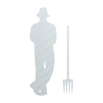 Samolepící dekorace SAMOLEPKA Farmář 001 pravá (51 - 3D karbon bílý) NA AUTO, NÁLEPKA, FÓLIE, POLEP, TUNING, VLASTNÍ TEXT, TISK, AUTOSAMOLEPKY.cz, POLEPY, OBRÁZEK, LOGO, SAMOLEPKY