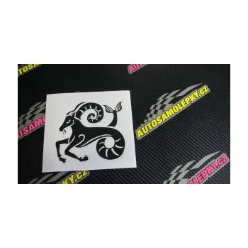 Samolepící dekorace Kozoroh 005 levá (17 - šedá) SAMOLEPKA NA AUTO, NÁLEPKA, FÓLIE, POLEP, TUNING, VLASTNÍ TEXT, TISK, AUTOSAMOLEPKY.cz, POLEPY, OBRÁZEK, LOGO, 3D STICKERS
