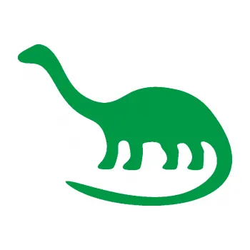 Samolepící dekorace Brontosaurus 001 levá (12 - zelená) SAMOLEPKA NA AUTO, NÁLEPKA, FÓLIE, POLEP, TUNING, VLASTNÍ TEXT, TISK, AUTOSAMOLEPKY.cz, POLEPY, OBRÁZEK, LOGO, 3D STICKERS