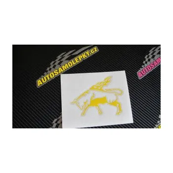 Samolepicí dekorace na vozidlo Animal flames 067 levá býk (17 - šedá) SAMOLEPKA NA AUTO, NÁLEPKA, FÓLIE, POLEP, TUNING, VLASTNÍ TEXT, TISK, AUTOSAMOLEPKY.cz, POLEPY, OBRÁZEK, LOGO, 3D STICKERS