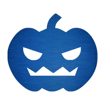 Samolepicí dekorace na vozidlo Halloween 013 levá (65 - škrábaný kov modrý) SAMOLEPKA NA AUTO, NÁLEPKA, FÓLIE, POLEP, TUNING, VLASTNÍ TEXT, TISK, AUTOSAMOLEPKY.cz, POLEPY, OBRÁZEK, LOGO, 3D STICKERS