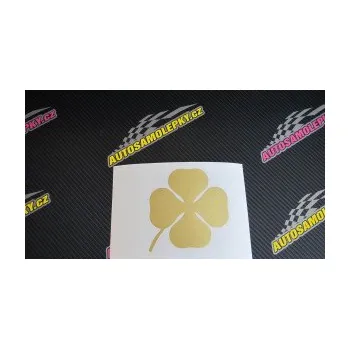 Samolepící dekorace Čtyřlístek 001 levá (17 - šedá) SAMOLEPKA NA AUTO, NÁLEPKA, FÓLIE, POLEP, TUNING, VLASTNÍ TEXT, TISK, AUTOSAMOLEPKY.cz, POLEPY, OBRÁZEK, LOGO, 3D STICKERS